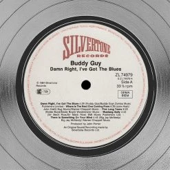 RARE-T Limited Edition Frames Buddy Guy - Damn Right, I've Got The Blues Platinum LP Limited Signature Edition Studio Licensed Custom Frame