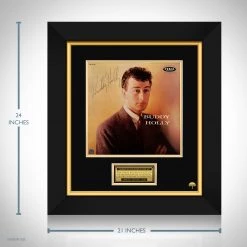 RARE-T Buddy Holly - Self-Titled LP Cover Limited Signature Edition Studio Licensed Custom Frame