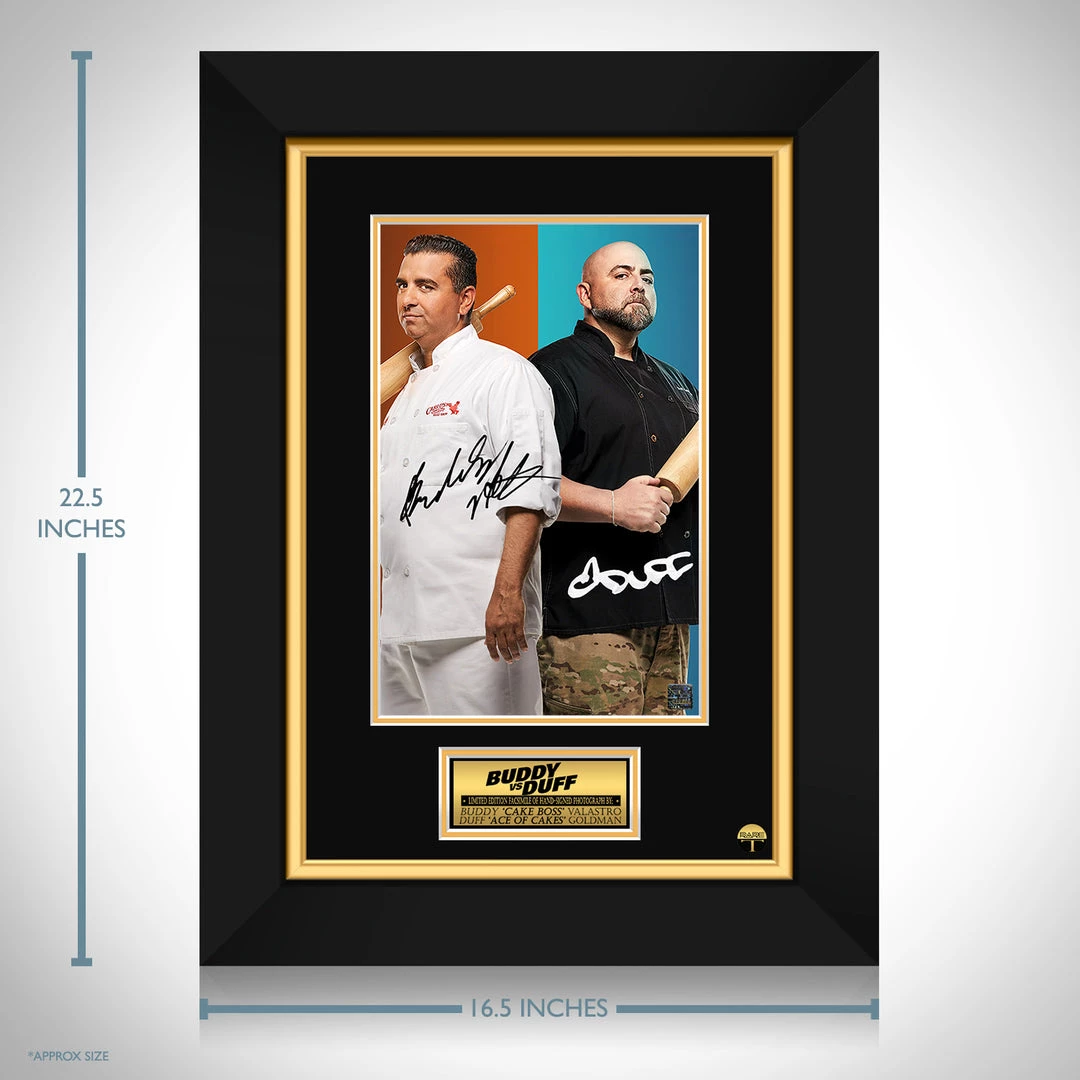 RARE-T Buddy Vs Duff Photo Limited Signature Edition Studio Licensed Custom Frame Limited Edition Frames 3 RARE-T Buddy Vs Duff Photo Limited Signature Edition Studio Licensed Custom Frame Limited Edition Frames