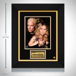 RARE-T Buffy The Vampire Slayer - Spike & Buffy Photo Limited Signature Edition Studio Licensed Custom Frame Limited Edition Frames 10 RARE-T Buffy The Vampire Slayer - Spike & Buffy Photo Limited Signature Edition Studio Licensed Custom Frame Limited Edition Frames