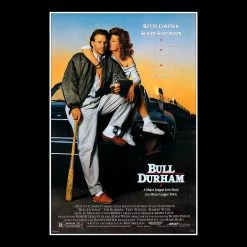 RARE-T Bull Durham Script Limited Signature Edition Studio Licensed Custom Frame Limited Edition Frames