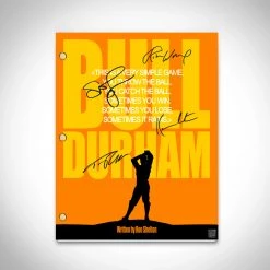 RARE-T Bull Durham Script Limited Signature Edition Studio Licensed Custom Frame Limited Edition Frames