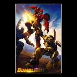 RARE-T Bumblebee Transformers Transcript Limited Signature Edition Studio Licensed Custom Frame