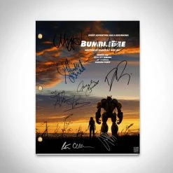 RARE-T Bumblebee Transformers Transcript Limited Signature Edition Studio Licensed Custom Frame