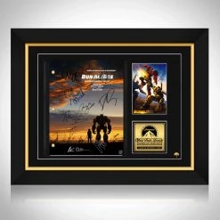 RARE-T Bumblebee Transformers Transcript Limited Signature Edition Studio Licensed Custom Frame
