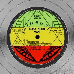 RARE-T Bunny Wailer - Blackheart Man Platinum LP Limited Signature Edition Studio Licensed Custom Frame 14 RARE-T Bunny Wailer - Blackheart Man Platinum LP Limited Signature Edition Studio Licensed Custom Frame