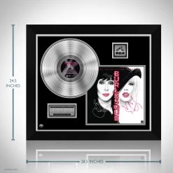RARE-T Burlesque - Original Motion Picture Soundtrack Platinum LP Limited Signature Edition Studio Licensed Custom Frame