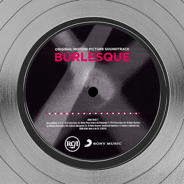 RARE-T Burlesque - Original Motion Picture Soundtrack Platinum LP Limited Signature Edition Studio Licensed Custom Frame 6 RARE-T Burlesque - Original Motion Picture Soundtrack Platinum LP Limited Signature Edition Studio Licensed Custom Frame