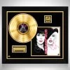 RARE-T Burlesque - Original Motion Picture Soundtrack Gold LP Limited Signature Edition Studio Licensed Custom Frame Limited Edition Frames