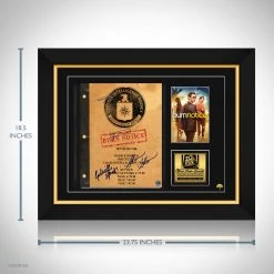 RARE-T NEW Burn Notice Script Limited Signature Edition Studio Licensed Custom Frame