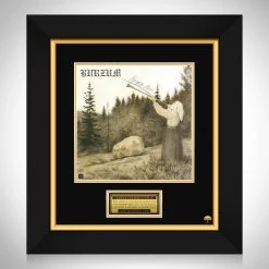 RARE-T Burzum - Filosofem LP Cover Limited Signature Edition Studio Licensed Custom Frame