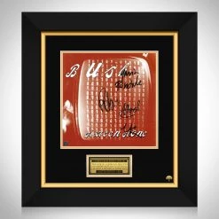 RARE-T Bush - Sixteen Stone LP Cover Limited Signature Edition Studio Licensed Custom Frame Limited Edition Frames