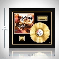 RARE-T Busta Rhymes - Extinction Level Event Gold LP Limited Signature Edition Studio Licensed Custom Frame 12 RARE-T Busta Rhymes - Extinction Level Event Gold LP Limited Signature Edition Studio Licensed Custom Frame