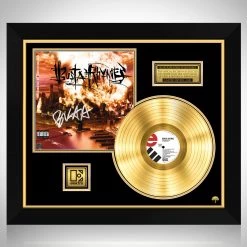 RARE-T Busta Rhymes - Extinction Level Event Gold LP Limited Signature Edition Studio Licensed Custom Frame