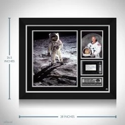 PPC Signed Memorabilia NASA Apollo 11 Beckett Certified Hand Signed Index Card By Buzz Aldrin Custom Frame 12 PPC Signed Memorabilia NASA Apollo 11 Beckett Certified Hand Signed Index Card By Buzz Aldrin Custom Frame