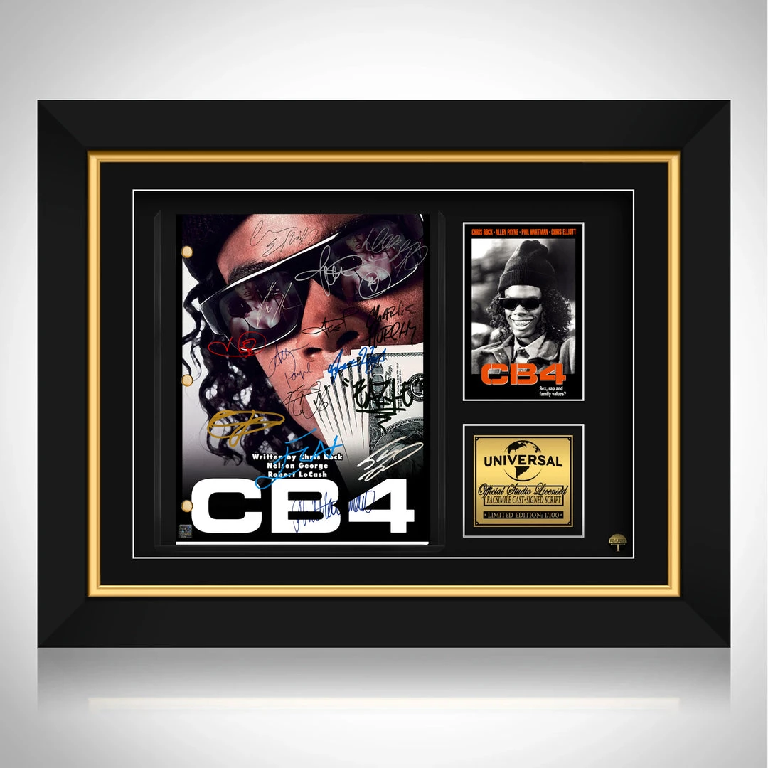 RARE-T CB4 Transcript Limited Signature Edition Studio Licensed Custom Frame 1 RARE-T CB4 Transcript Limited Signature Edition Studio Licensed Custom Frame