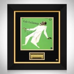 RARE-T Cab Calloway LP Cover Limited Signature Edition Studio Licensed Custom Frame Limited Edition Frames
