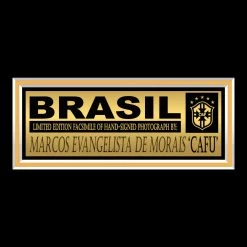 RARE-T Brazil - Marco Evangelista De Morais Cafu Photo Limited Signature Edition Studio Licensed Custom Frame