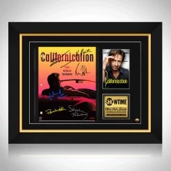 RARE-T Californication Script Limited Signature Edition Studio Licensed Custom Frame Limited Edition Frames
