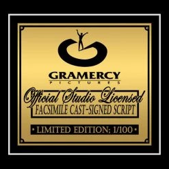 RARE-T Canadian Bacon Transcript Limited Signature Edition Studio Licensed Custom Frame Limited Edition Frames 18 RARE-T Canadian Bacon Transcript Limited Signature Edition Studio Licensed Custom Frame Limited Edition Frames