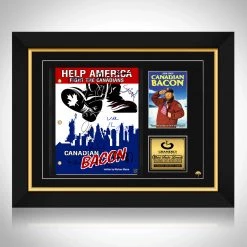 RARE-T Canadian Bacon Transcript Limited Signature Edition Studio Licensed Custom Frame Limited Edition Frames