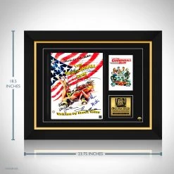 RARE-T Limited Edition Frames Cannonball Run Transcript Limited Signature Edition Studio Licensed Custom Frame