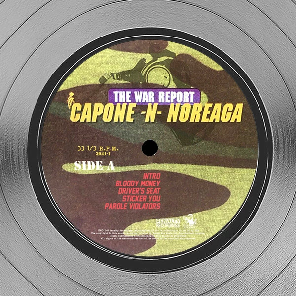 RARE-T Capone -N- Noreaga - The War Report Platinum LP Limited Signature Edition Studio Licensed Custom Frame 4 RARE-T Capone -N- Noreaga - The War Report Platinum LP Limited Signature Edition Studio Licensed Custom Frame