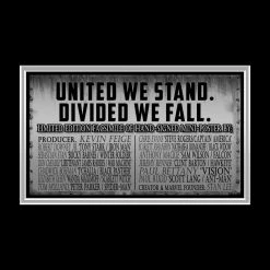 RARE-T Captain America Civil War Mini Poster Limited Signature Edition Studio Licensed Custom Frame