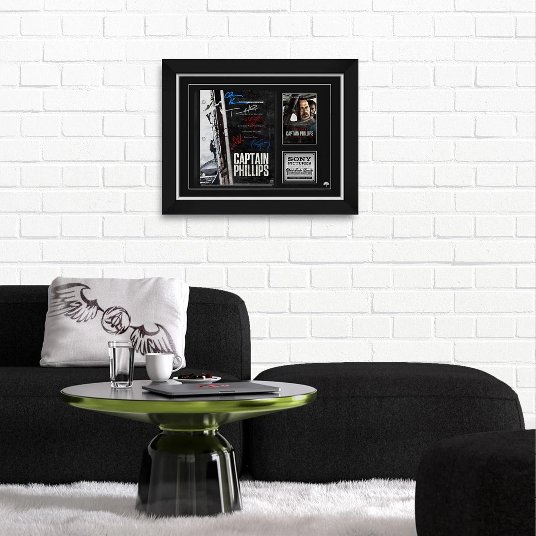 RARE-T Captain Phillips Script Limited Signature Edition Studio Licensed Custom Frame 2 RARE-T Captain Phillips Script Limited Signature Edition Studio Licensed Custom Frame