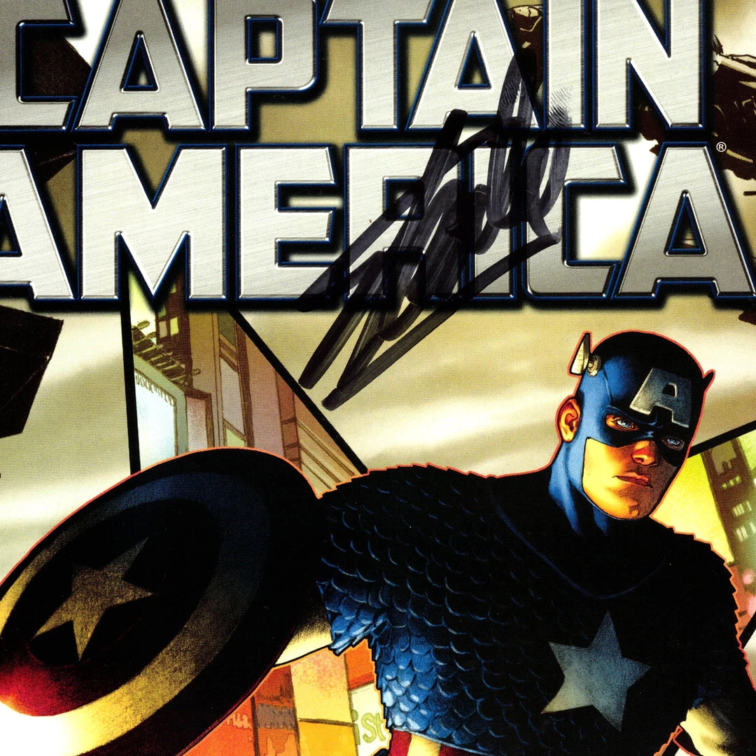 APW Signed Memorabilia Captain America (2011) #1 Hand-Signed Comic Book By Stan Lee Custom Frame 2 APW Signed Memorabilia Captain America (2011) #1 Hand-Signed Comic Book By Stan Lee Custom Frame