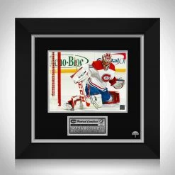 RARE-T Sports Memorabilia Carey Price Montreal Canadiens - White Jersey Limited Signature Edition Studio Licensed Photo Custom Frame