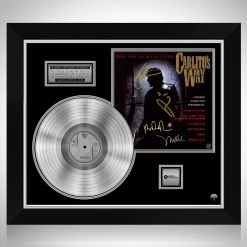 RARE-T Limited Edition Frames Carlito's Way - Soundtrack Platinum LP Limited Signature Edition Studio Licensed Custom Frame