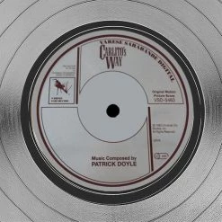 RARE-T Limited Edition Frames Carlito's Way - Soundtrack Platinum LP Limited Signature Edition Studio Licensed Custom Frame