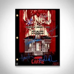 RARE-T Limited Edition Frames Carrie (1976) Movie Script Limited Signature Edition Studio Licensed Custom Frame