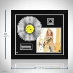 RARE-T Limited Edition Frames Carrie Underwood - Carnival Ride Limited Signature Edition Studio Licensed Platinum LP Custom Frame