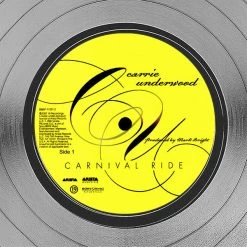 RARE-T Limited Edition Frames Carrie Underwood - Carnival Ride Limited Signature Edition Studio Licensed Platinum LP Custom Frame