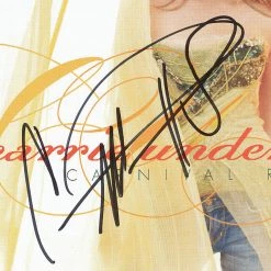 RARE-T Limited Edition Frames Carrie Underwood - Carnival Ride Limited Signature Edition Studio Licensed Platinum LP Custom Frame