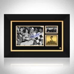 RARE-T Sports Memorabilia Carroll Shelby Photo Limited Signature Edition Licensed Custom Frame