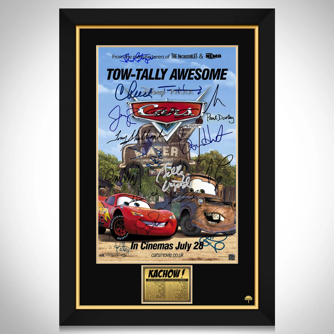 RARE-T Cars Mini Poster Limited Signature Edition Studio Licensed Custom Frame 1 RARE-T Cars Mini Poster Limited Signature Edition Studio Licensed Custom Frame