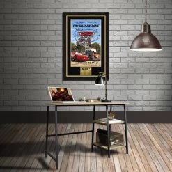 RARE-T Cars Mini Poster Limited Signature Edition Studio Licensed Custom Frame