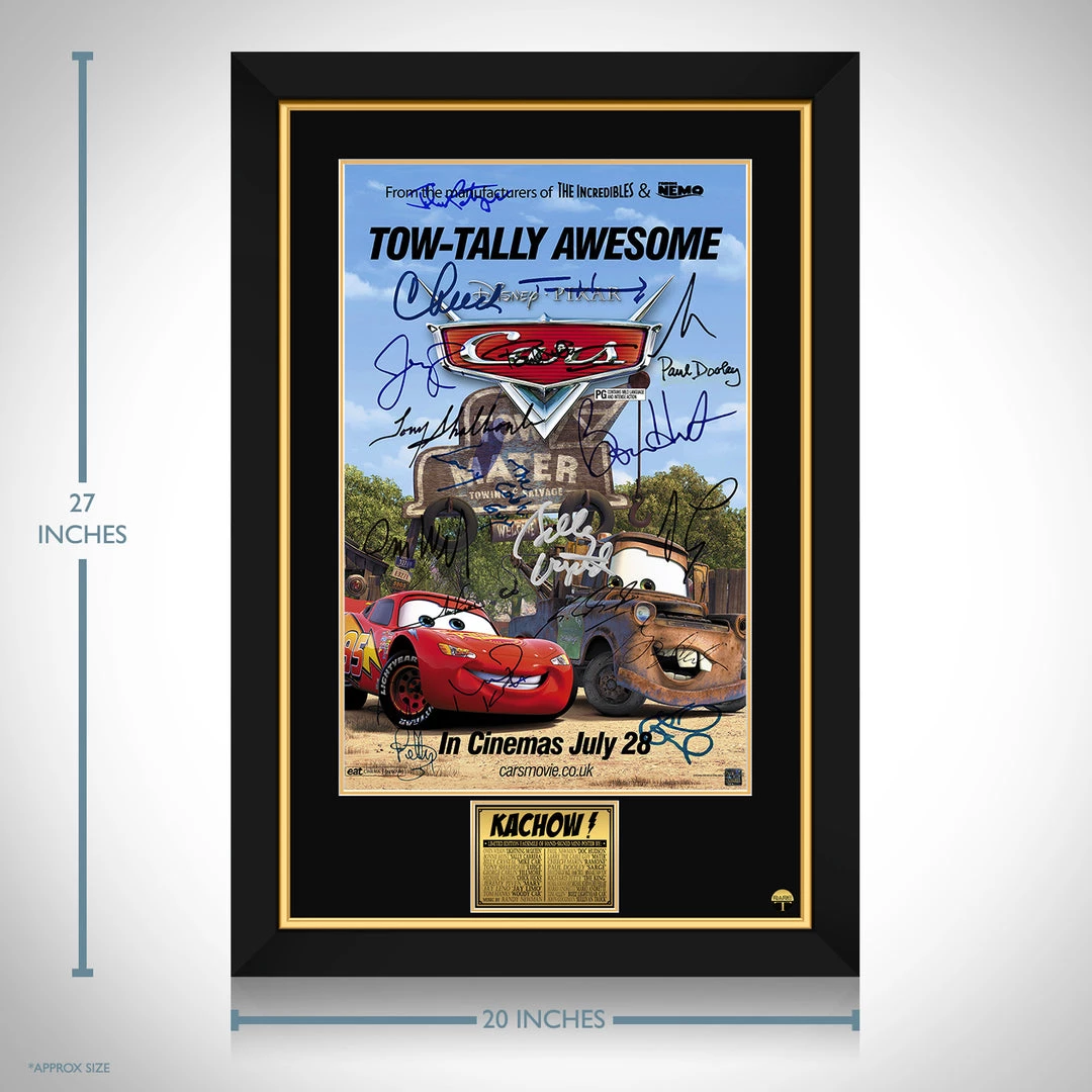 RARE-T Cars Mini Poster Limited Signature Edition Studio Licensed Custom Frame 3 RARE-T Cars Mini Poster Limited Signature Edition Studio Licensed Custom Frame