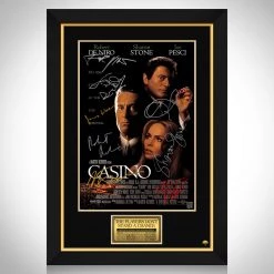 RARE-T Limited Edition Frames Casino Mini Poster Limited Signature Edition Studio Licensed Custom Frame