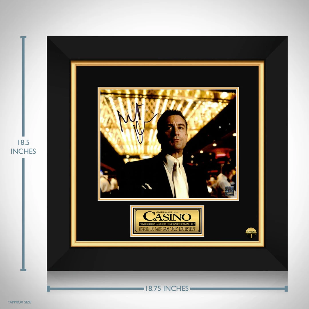 RARE-T Limited Edition Frames Casino - Sam 'Ace' Rothstein Photo Limited Signature Edition Studio Licensed Custom Frame 3 RARE-T Limited Edition Frames Casino - Sam 'Ace' Rothstein Photo Limited Signature Edition Studio Licensed Custom Frame