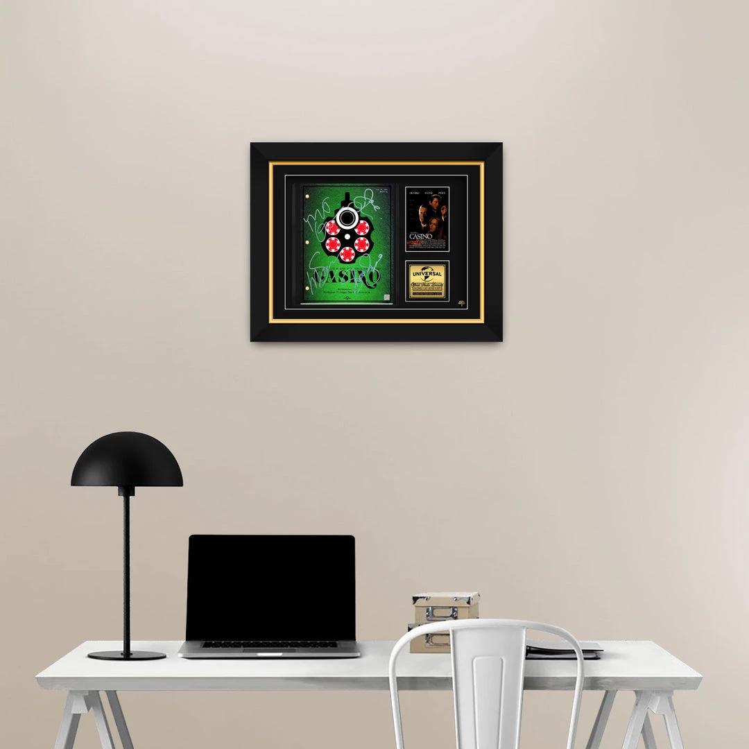 RARE-T Casino Movie Script Limited Signature Edition Studio Licensed Custom Frame Limited Edition Frames 7 RARE-T Casino Movie Script Limited Signature Edition Studio Licensed Custom Frame Limited Edition Frames
