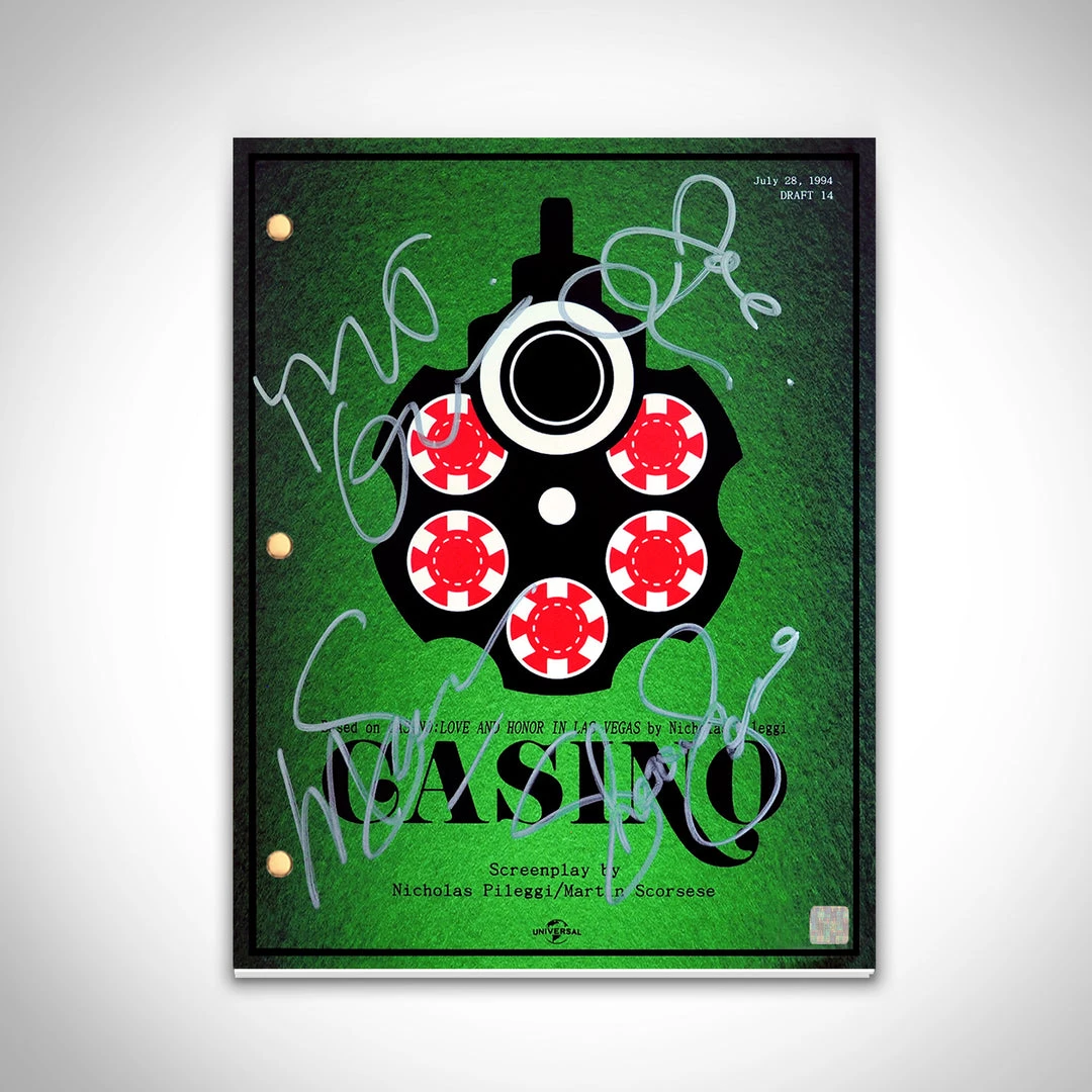 RARE-T Casino Movie Script Limited Signature Edition Studio Licensed Custom Frame Limited Edition Frames 2 RARE-T Casino Movie Script Limited Signature Edition Studio Licensed Custom Frame Limited Edition Frames