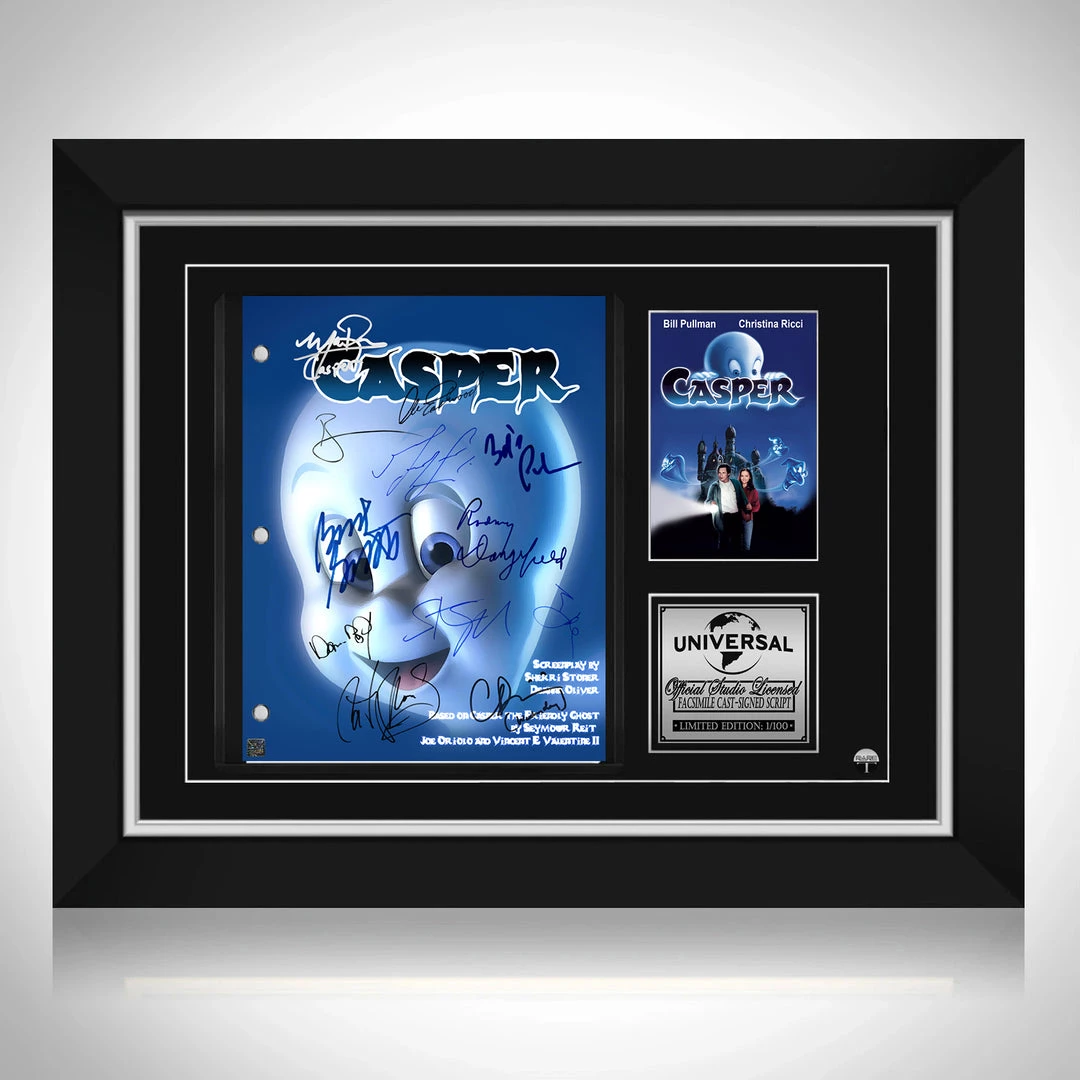 RARE-T Casper Transcript Limited Signature Edition Studio Licensed Custom Frame 1 RARE-T Casper Transcript Limited Signature Edition Studio Licensed Custom Frame