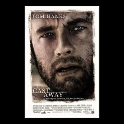 RARE-T Cast Away Script Limited Signature Edition Studio Licensed Custom Frame Limited Edition Frames