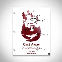 RARE-T Cast Away Script Limited Signature Edition Studio Licensed Custom Frame Limited Edition Frames