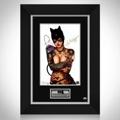 RARE-T Catwoman Tattooed Art Print Limited Signature Edition Studio Licensed Custom Frame