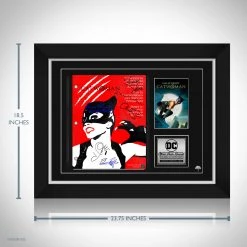 RARE-T Catwoman Script Limited Signature Edition Studio Licensed Custom Frame